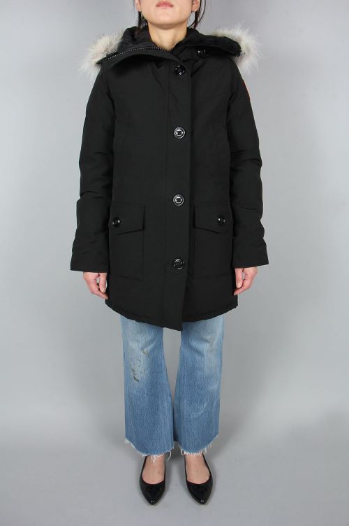 CANADA GOOSE カナダグース スーパーコピー ウィメンズ BRONTE PARKA ブロンテ BLACK 2603JL